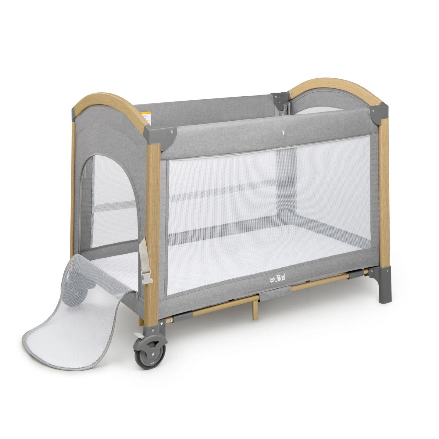 Jikel - Pole Co-sleeper & Playpen - Birchwood